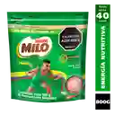 Bebida achocolatada con malta MILO ACTIV-GO x 800g
