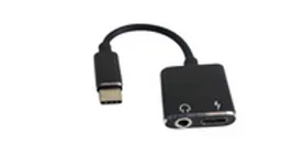 Adaptador Tipoc a Audifonos y Entrada Tipo C