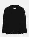 Camisa Mujer Negro Talla Medium 6433001 American Eagle