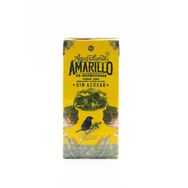 Amarillo de Manzanares Aguardiente sin Azúcar