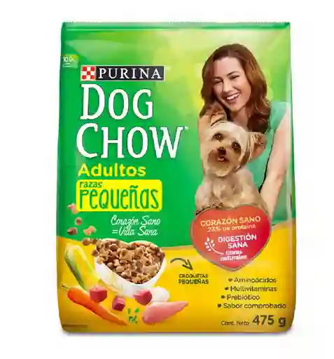 Dog Chow Alimento Para Perro  Adulto Raza Pequeña 475 g