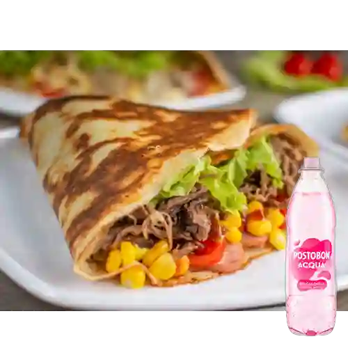 Crepe Especial de Carne +Acqua Frutos Rojos 500ml