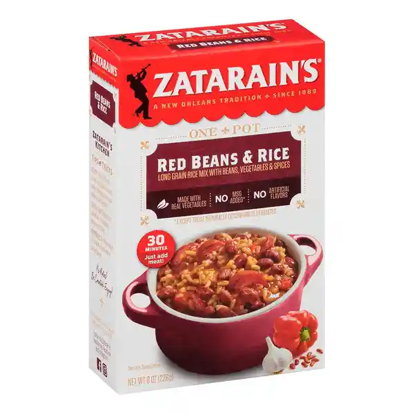 Zatarains Arroz Frijoles Rojos