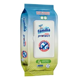 Toallas Humedas Antibacteriales Familia Max Protect X 70 Und