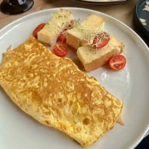 Omelette de Jamón y Queso