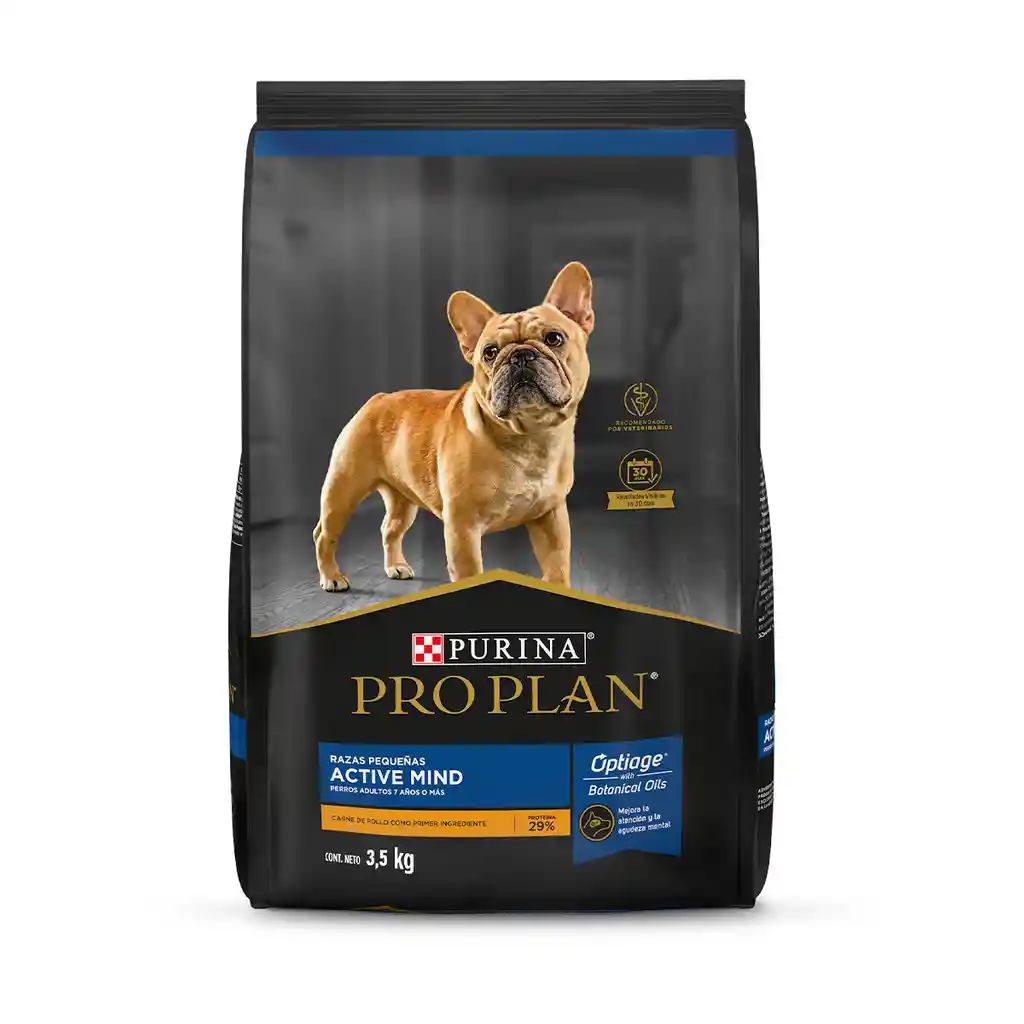 Comida para Perros adultos +7 años razas pequeñas Purina Pro Plan x 3 kg