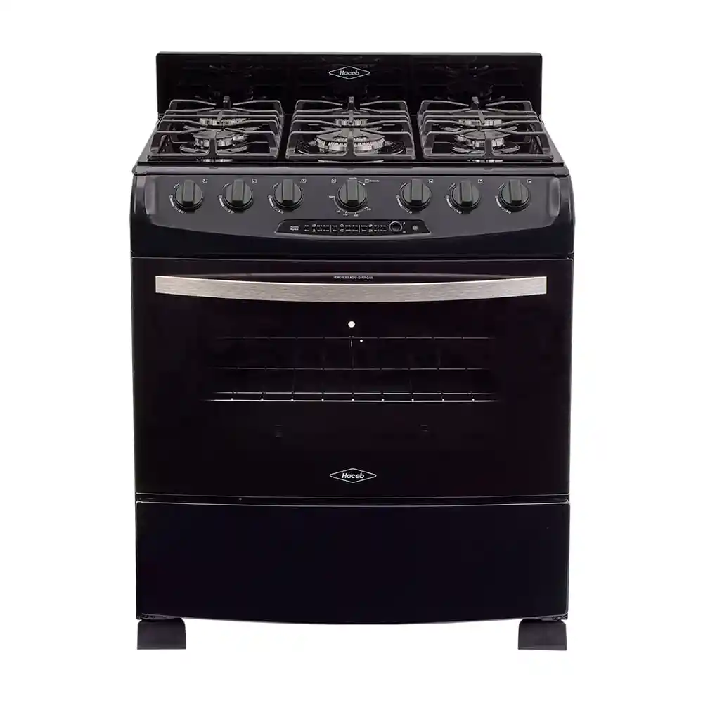 Estufa Haceb Cristal 76-t Gn Negro