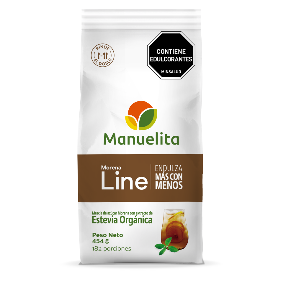 Manuelita Endulzante Morena Line 454 g
