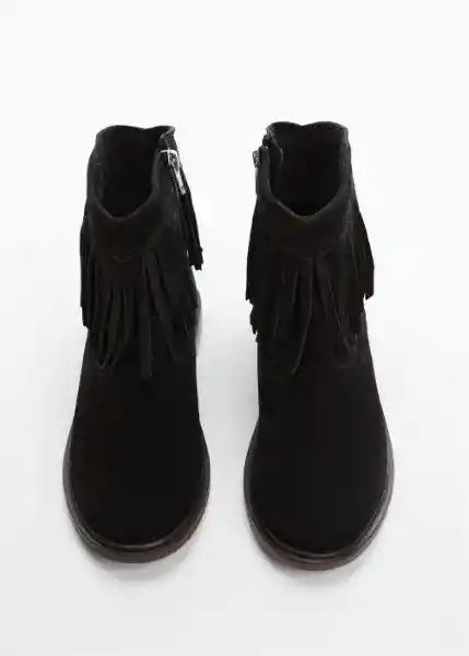 Botines Dakota Negro Talla 33 Niña Mango