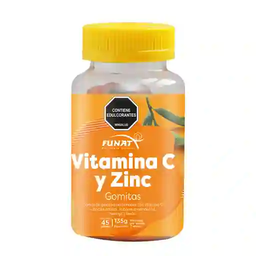 Funat Goma de Gelatina Con Vitamina C  +  Zinc