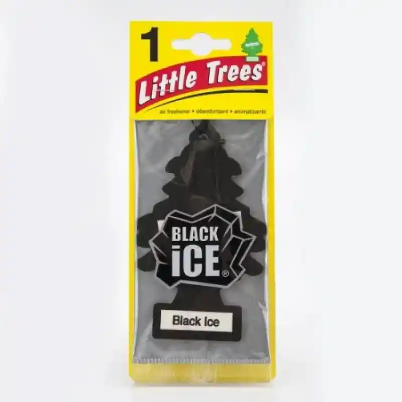 Little Trees Home Ambientador Papeleta Black Ice