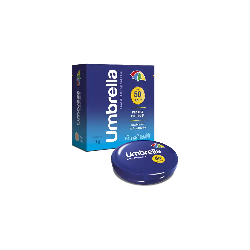 Umbrella Base Compacta SPF 50+ Tono Oscuro