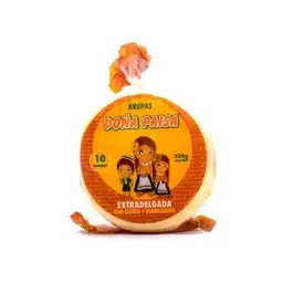 Doña Paisa Arepa Extradelgada con Queso y Margarina