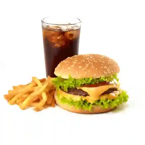 Combo Hamburguesa Angus Clásica 160 G