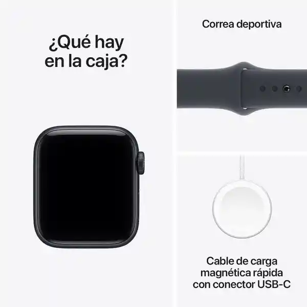 Apple Watch SE 3 GPS + Cellular Midnight Aluminium 44 mm M/L