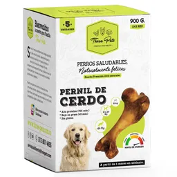 Three Pets Snack Natural para Perro Sabor a Pernil de Cerdo