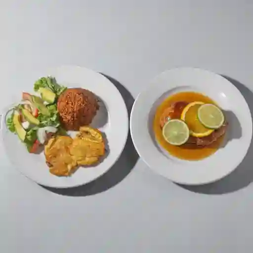 Salmón en Salsa de Naranja