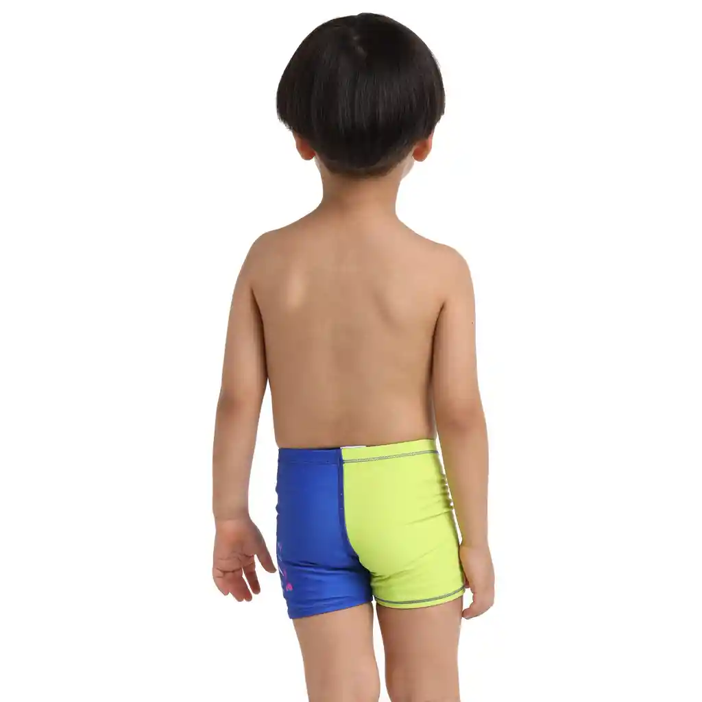 Pantaloneta de Baño Aquashort Dolphin Friends Bebe Musculino Azul-02