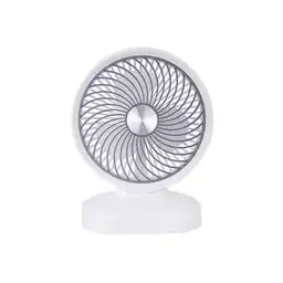 Ventilador de Escritorio 1200mah Blanco 20 x 25 cm Miniso