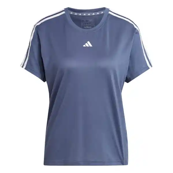 Adidas Camiseta Tr-es 3s T Para Mujer Azul Talla M