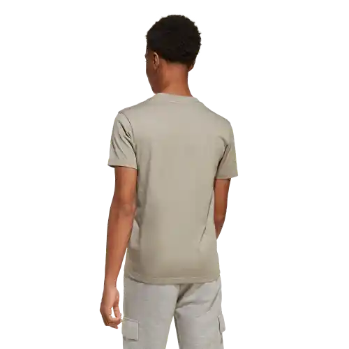 Adidas Camiseta Manga Corta Tee 160 de Niño Beige Talla L