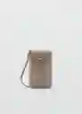 Funda P Nanda Taupe Talla 99 Mujer Mango