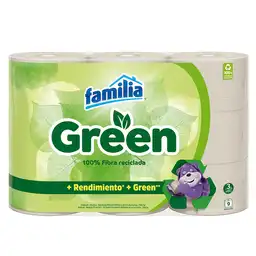 Familia Papel Higiénico Green 