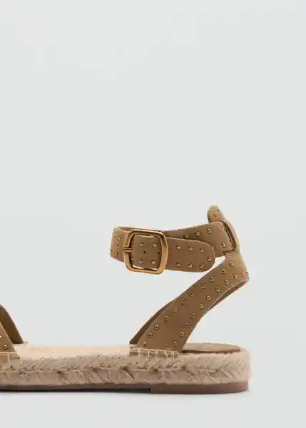 Sandalias Cali Taupe Talla 38 Mujer Mango