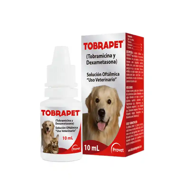 Tobrapet Solución Oftálmica para Perros de Uso Veterinario