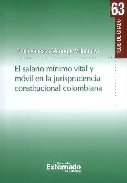 El Salario Mínimo Vital y Móvil - Paola Vanessa Manrique