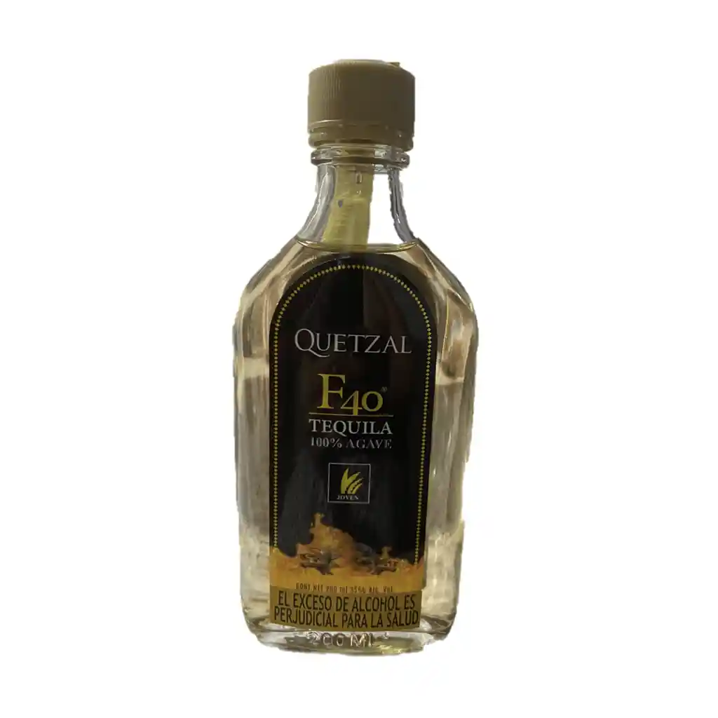 Tequila Quetzal F40* Joven 100% Aga