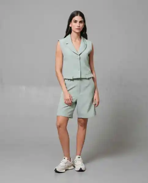 Short Mujer Verde 4 253G001_VER165907 Rifle