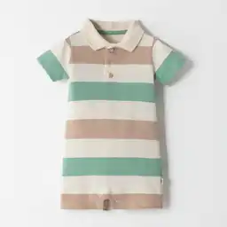 Enterizo Corto Cuello Tipo Polo en Algodón Bebito Riley Baby Fresh