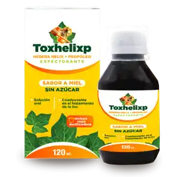 Toxhelixp Expectorante Hedera Helix y Propóleo Sabor a Miel