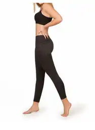 Leggings Control Abdomen S-negro