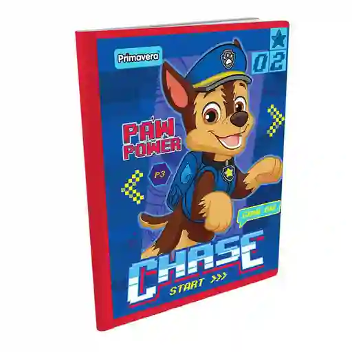 Primavera Cuaderno Cosido 50Hj Cuadros Paw Patrol 08