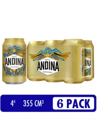 Andina Cerveza Clara Tipo Lager