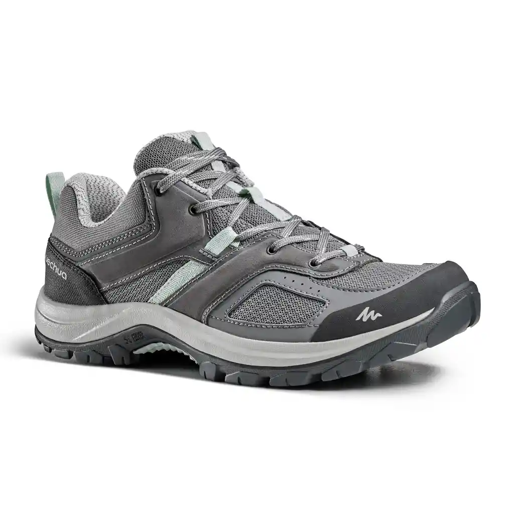 Zapatos de Senderismo Para Mujer Quechua Mh100 Azul