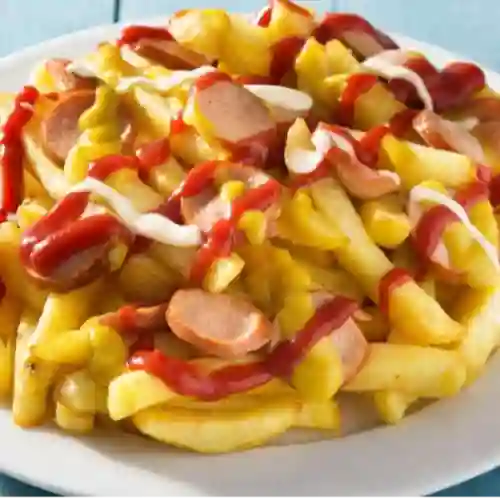 Salchipapa Tradicional