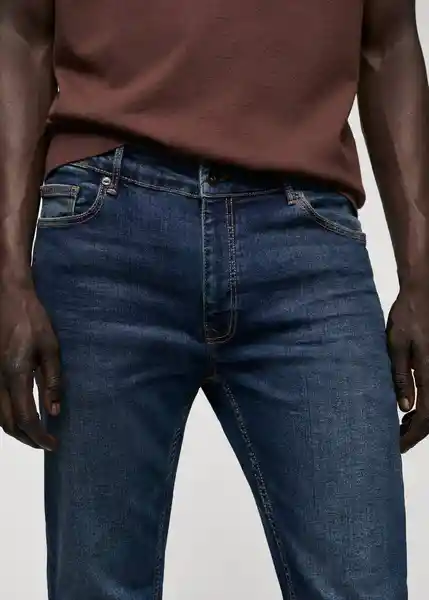 Pantalón Jean Jude-I Dirty Oscuro Talla 36 Hombre Mango