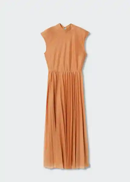 Vestido Marion-A Naranja Talla M Mujer Mango