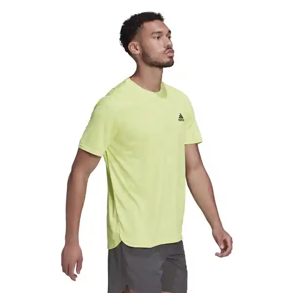 Adidas Camiseta D4M Tee Para Hombre Amarillo Talla L Ref: HF7218