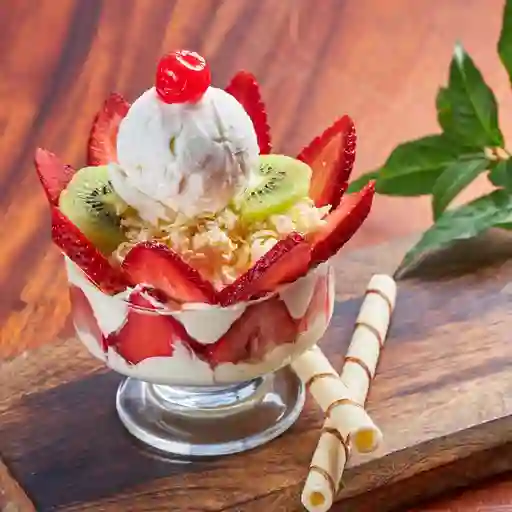 Fresas con crema especiales