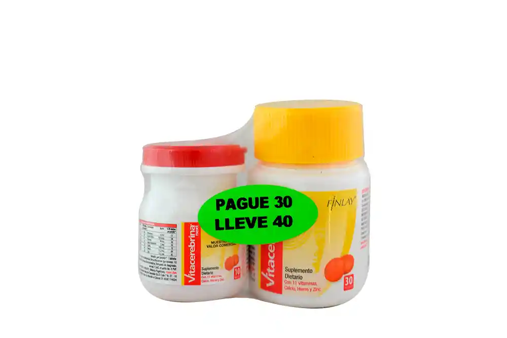 Vitacerebrina Suplemento Dietario con Vitaminas