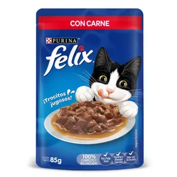 Felix Alimento Húmedo para Gato Adulto con Sabor a Carne
