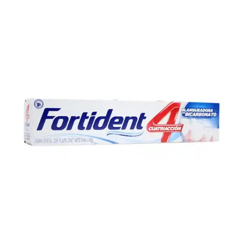 Fortident Crema Dental Cuatriacción con Bicarbonato