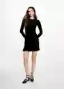 Vestido Beev Negro Talla 19 Teen Niñas Mango