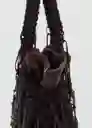 Bolso P Pazo Chocolate Talla 99 Mujer Mango