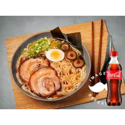 Combo Sopa de Ramen + Coca Cola Original 400 ml