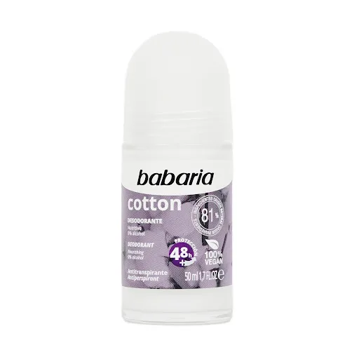 Babaria Desodorante Roll-On Cotton